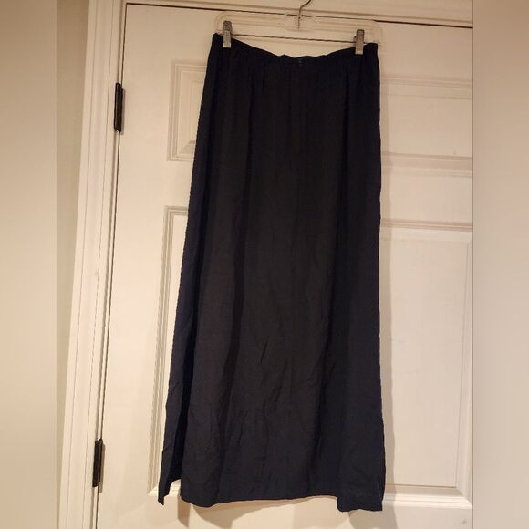 Studio C vintage black maxi skirt M - Picture 5 of 5
